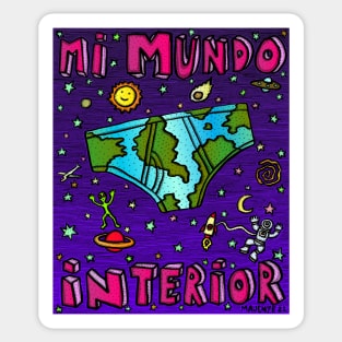 Mundo Interior Sticker